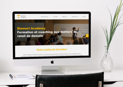 Site WordPress Diamart Academy